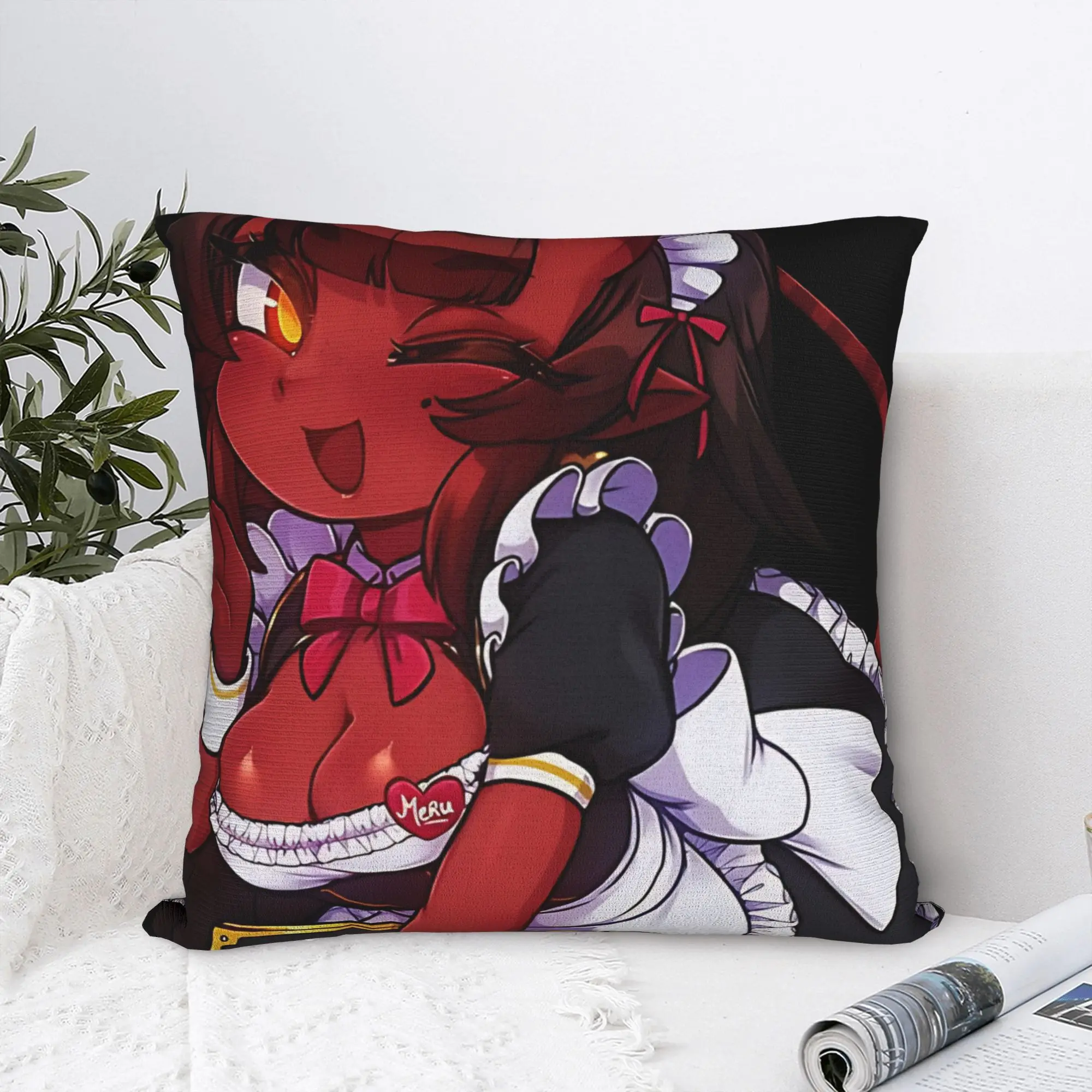 Anime Meru Kissenbezüge Retro trendiger Kissenbezug für Sofa Home Decor Design Kissenbezug
