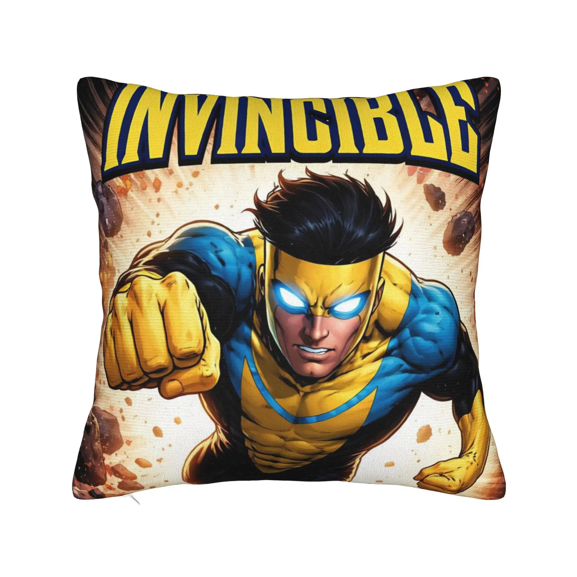 Decorative Pillowcase Invincibles Comic Merchandise Home  Throw Pillow Case Cover Zipper Multi-Size