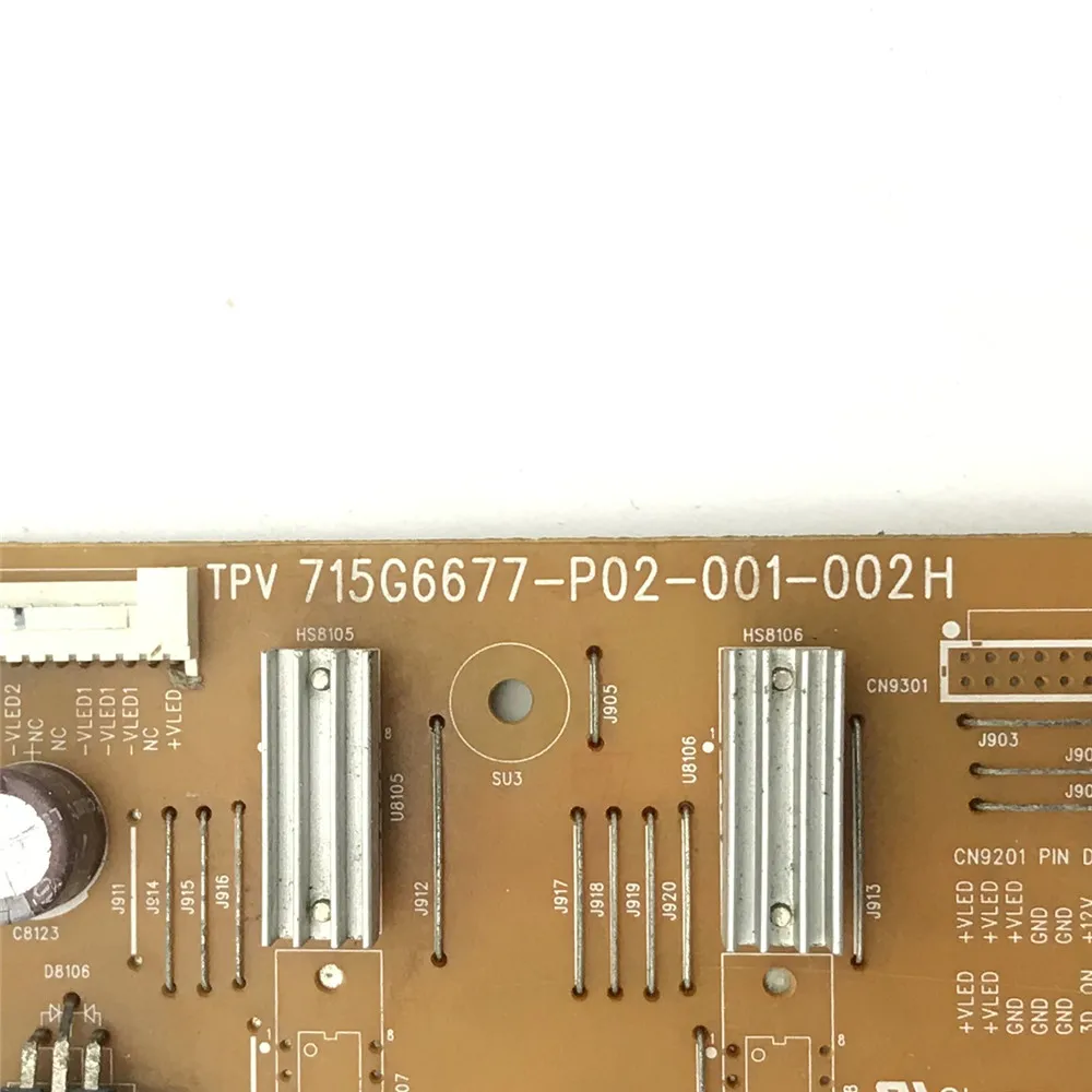 715G6677-P02-001-002H Power Supply Card for TV Original Power Supply Board Accessories Power Support Board 715G6677 P02 001 002H