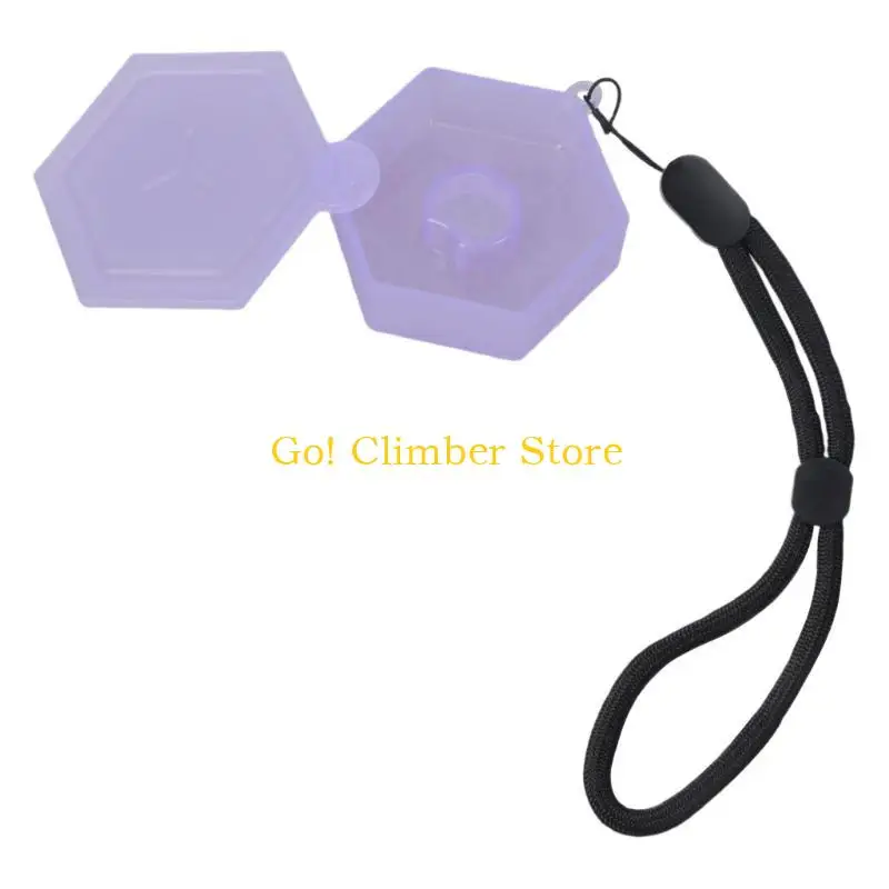 Q84C مربع تخزين الرائحة الرائحة الفاكهة مع علبة القرون المعلقة على الحبل المعطرة