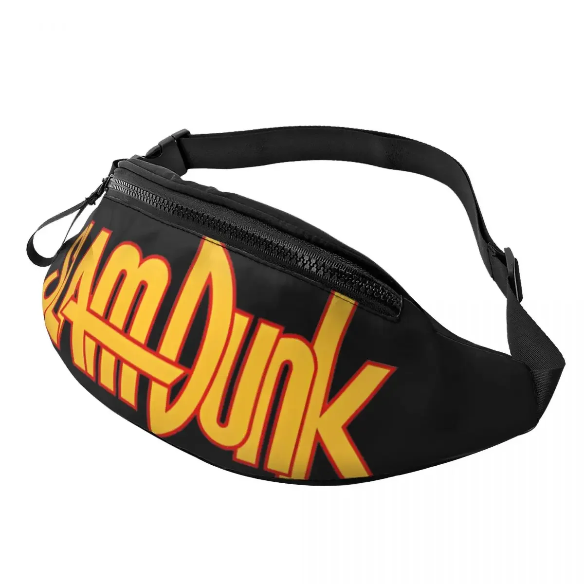 

Slams-Dunks Logo Fanny Pack Merch Casual For Woman Cross Chest Bag