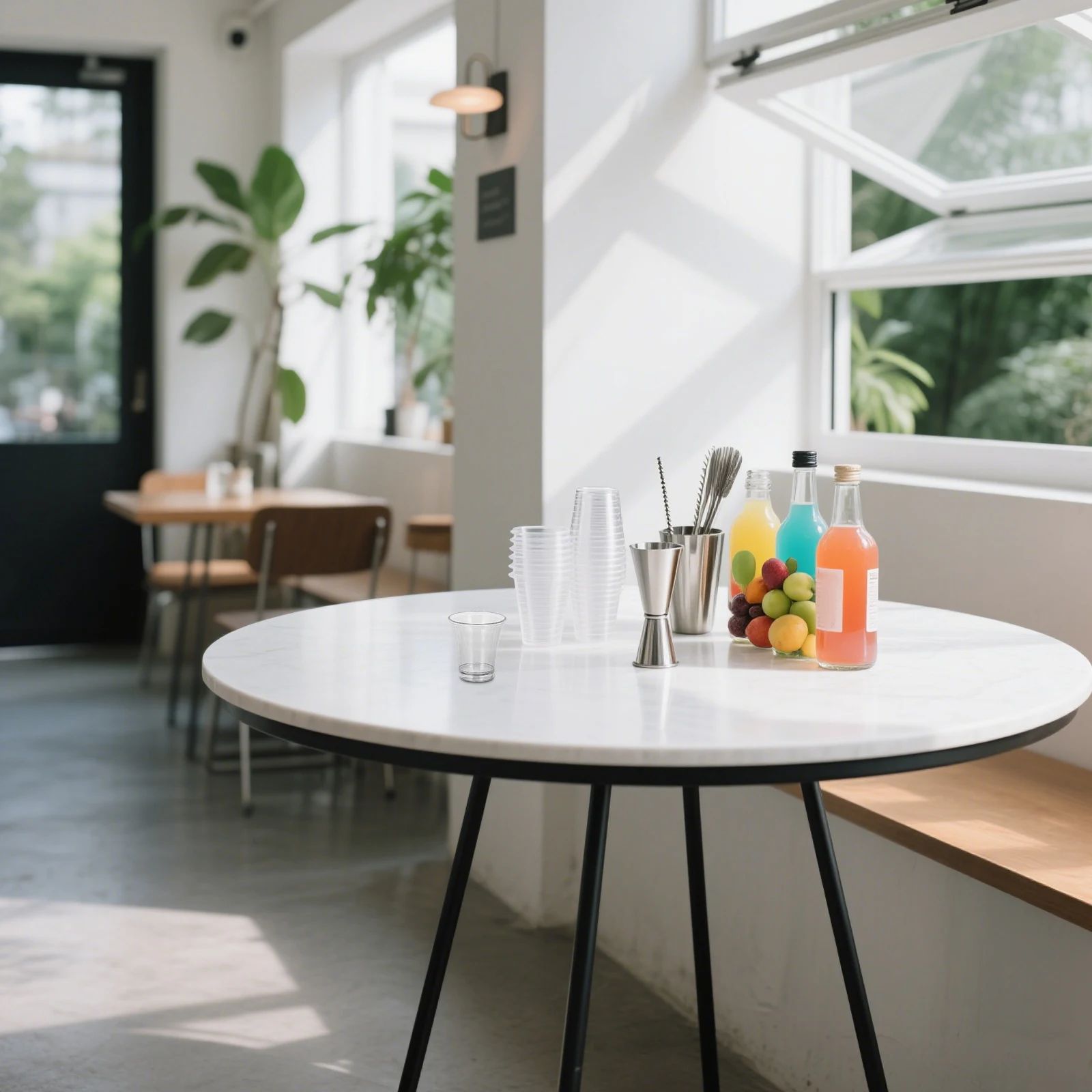 

200Pcs Mini Plastic Cups Disposable Church Service Cups for Wine Sampling Party Appetizer Serving Small Clear Drinking