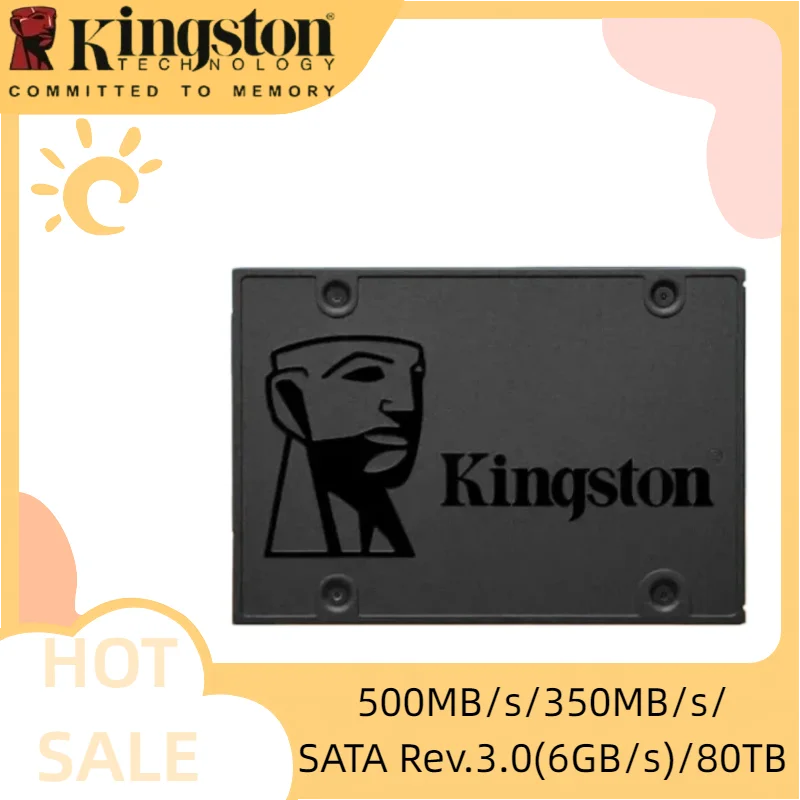 Kingston 2.5 Inch SSD Internal Hard Disk 120GB To 960GB SSD Kingston A400 New Shock Resistant Durable SATA III Interface SSD