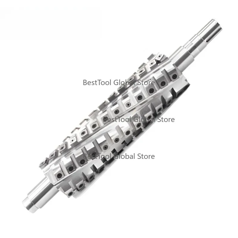 Woodwork Carpentry High Quality Planer Machinery Tools Parts Cutterhead Timber Wood Work Helical Spiral Cutter Head