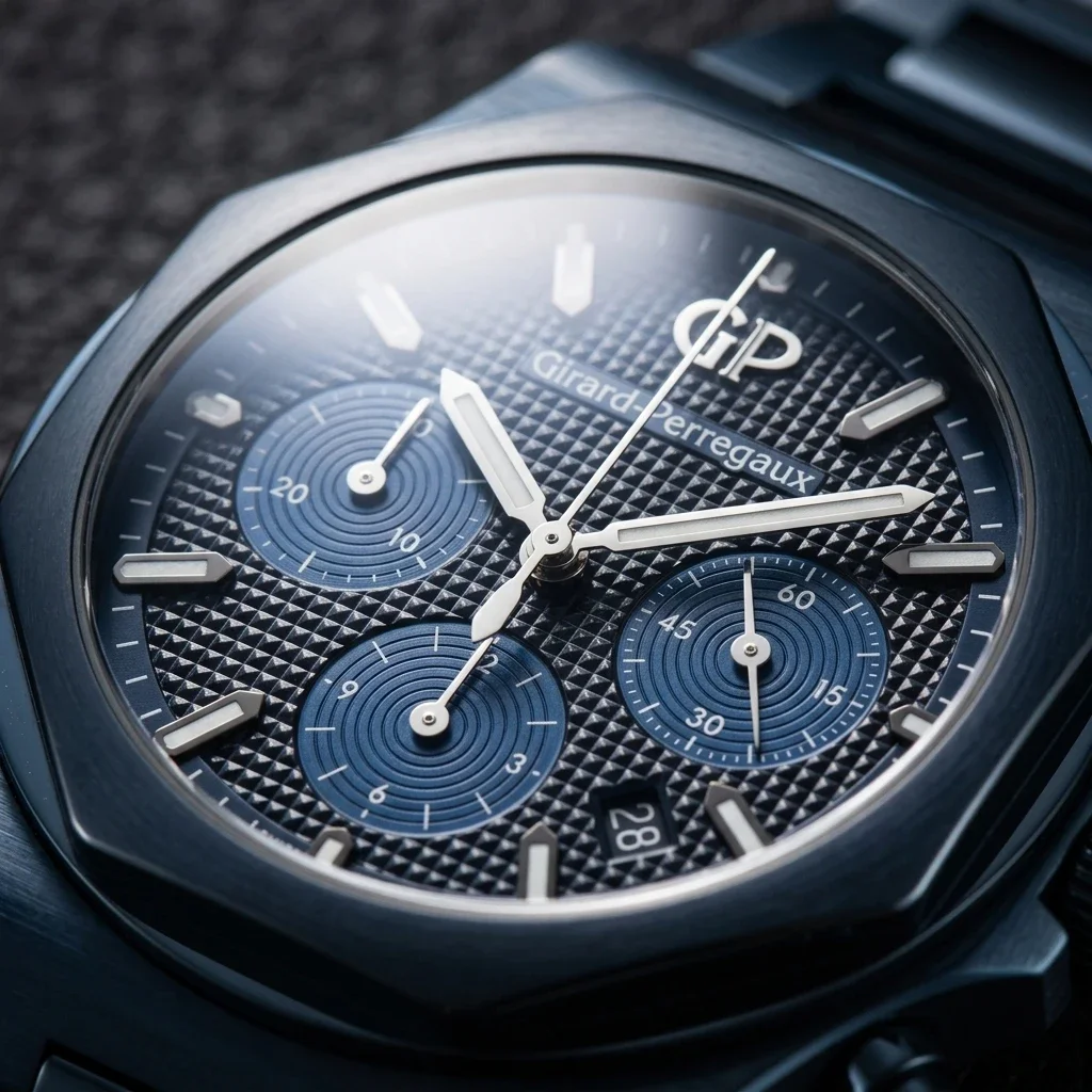 Fashion Hot Girard-Perregaux Brand Watches for Mens Multifunctional Luxury Chronograph Quartz Wristwatch Top Quality Male Clocks