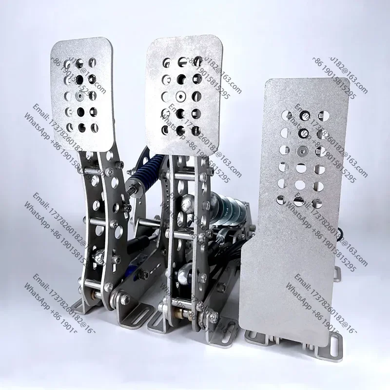 

Thanksbuyer 200KG Speed Game Throttle Clutch Hydraulic Pedal Racing Simulator Pedal Equipment PC Direct Drive