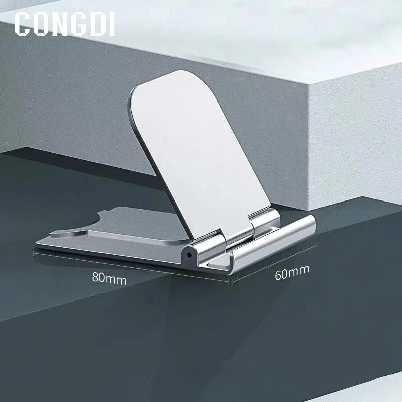Universal Phone Stand Foldable Portable Hoder For iPhone 13 Xiaomi Huawei Samsung Mobile Phone Adjustable Desktop Stand Bracket