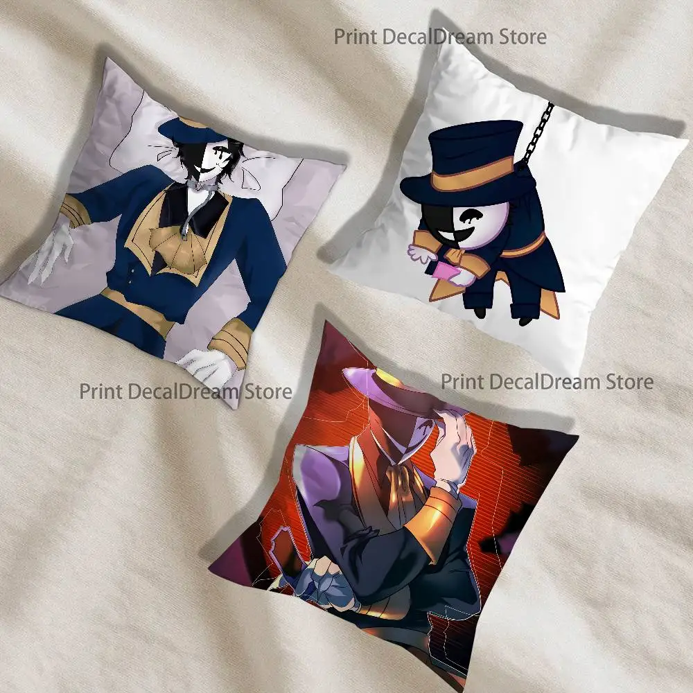 

Ticket Taker F-Freak Circus Cushion For Bedroom Car Coffee Shop Room and Living Room Sofa Decorative Pillow Cover Case