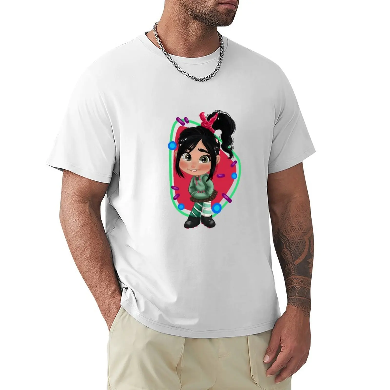 Vanellope T-shirt quick-drying summer clothes t shirt men