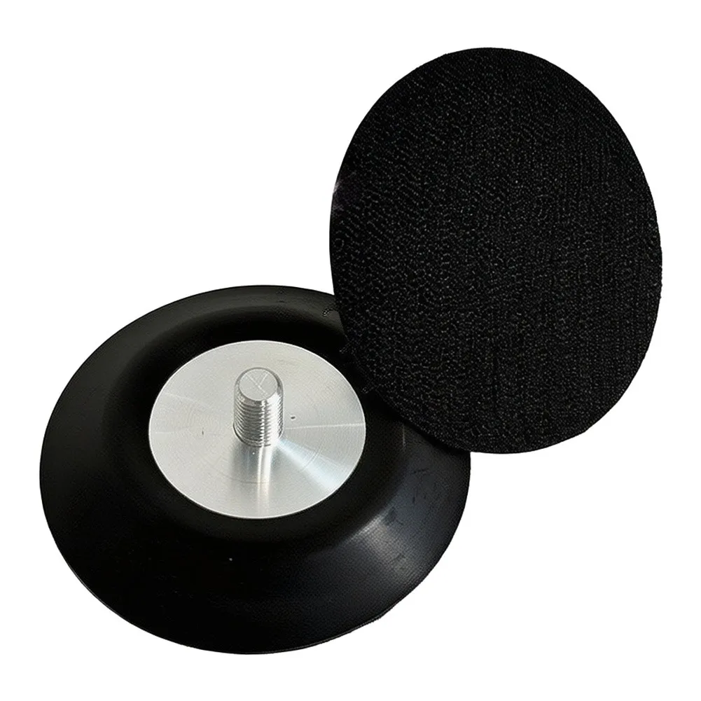 3 inch Black Polyurethane Backing Pad for For 9403 Grinder 7125 Sander Uniform Pressure Distribution Polishing Aid