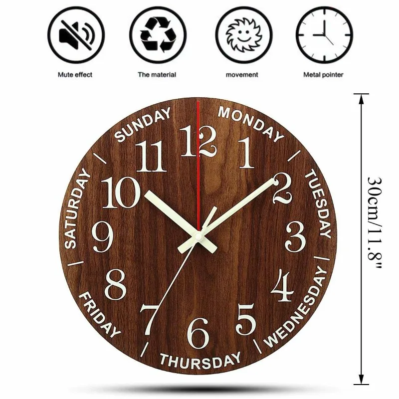 Thumbnail 4 - #71 Silent Wall Clocks List of Top Picks
