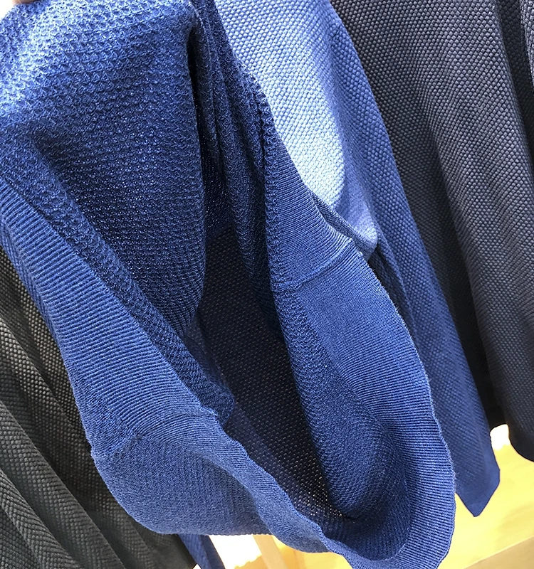   ミックスウールニットセーター ラウンドネック メンズ 秋冬 ファッション ユース アクティブ スリーブ ロングスリーブ 無地ニットウェア