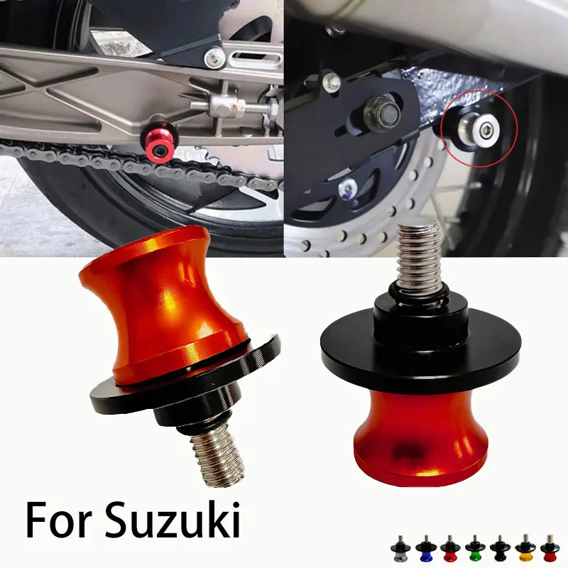 

2 шт. 8 мм для Suzuki GSX1300R Hayabusa 1999-2023 GSX-R1300 мотоциклетные катушки с поворотным рычагом с ЧПУ, ползунки, винтовая подставка маятника