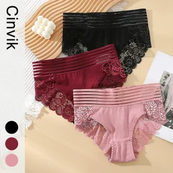 Sexy Lace Women's Underpants Solid Breathable Color Briefs Intimates Lingerie Panties Seamless Lingeries Woman Briefs Intimates