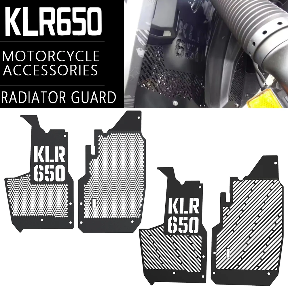Protector de Rejilla para Radiador de Motocicleta Kawasaki KLR650 S, KLR650 Adventure, KLR650 S ABS 2022-2027, CNC