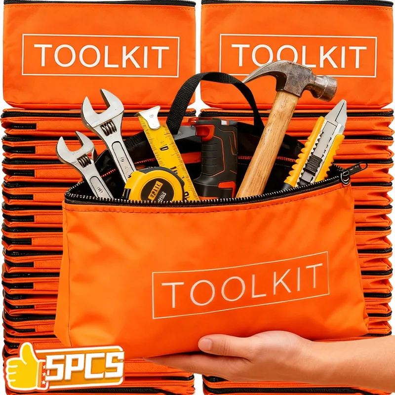 

Многофункциональная сумка-органайзер для инструментов, износостойкая сумка для хранения Оксфорд, прочная сумка для оборудования, водонепроницаемый чехол для переноски электрика