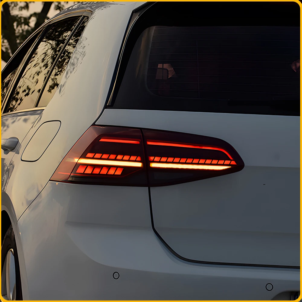 For Golf 7 MK7 MK7.5 2013-2021 Modify High Quality Auto LED Taillight Assembly Plug and Play Car Accessories Tool Dynamic Signal