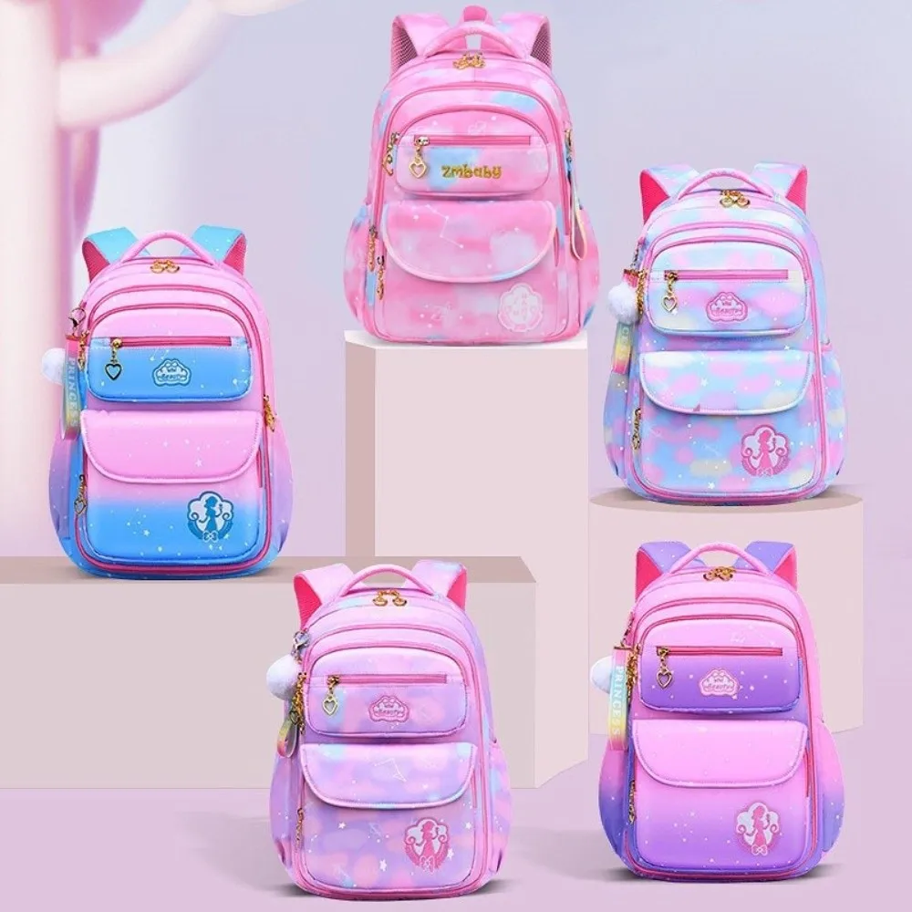 Fashion Oxford Cloth School Bag Large Capacity Clouds Design Backpack Cartoon Lightweight Mochilas Outdoor