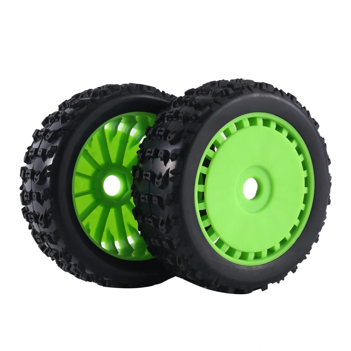 IINBD-4Pcs 116 มม.1/8 RC Off-Road Buggy ยางล้อ 17 มม.Hex,1