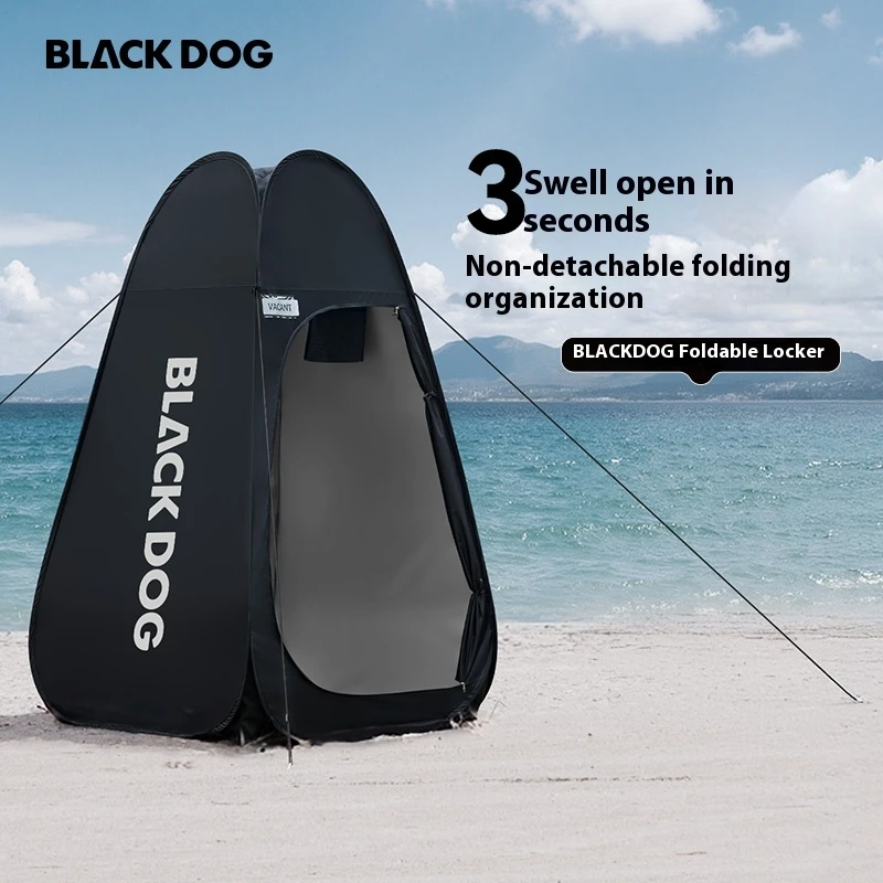 

Naturehike BLACKDOG Changing Tent Quick-open Bathing Tent 210DPolyester Ultralight Portable Outdoor Camping Travel Mobile Toilet