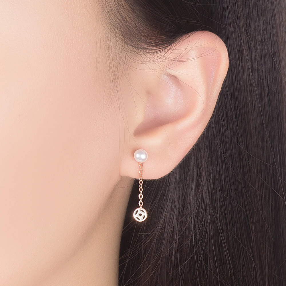 

Pearl stud earrings 925 sterling silver earrings for women fashion 925 jewelry women charm earrings sweet birthday party gift