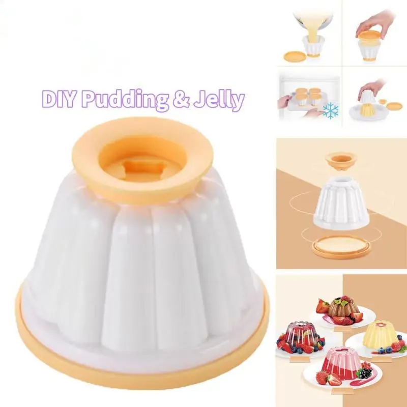 4Pcs Pudding Mould …