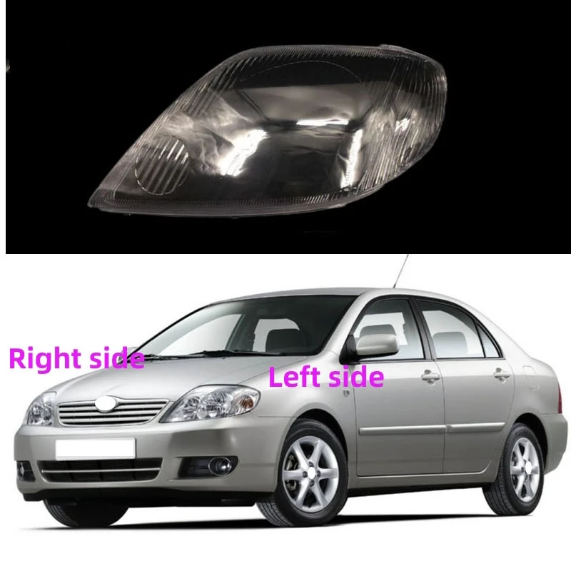 For Toyota Corolla (American version) 2003 Car Headlight Shell Headlight cover Headlamp Lens Headlight Glass Auto Shell Cover