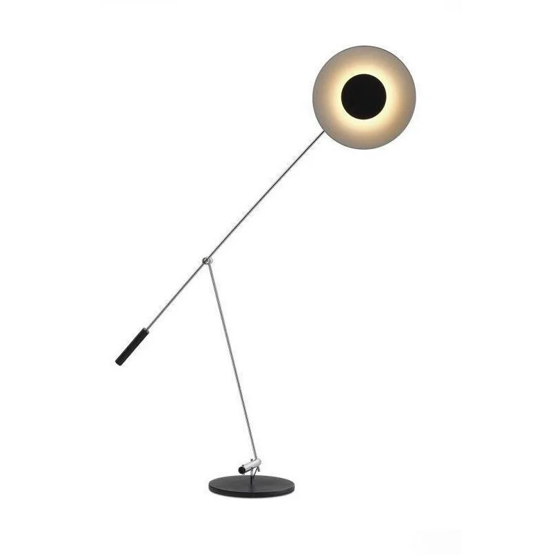 Modern simple and stylish living room sofa floor lamp Nordic bedroom bedside model room designer study floor lamp