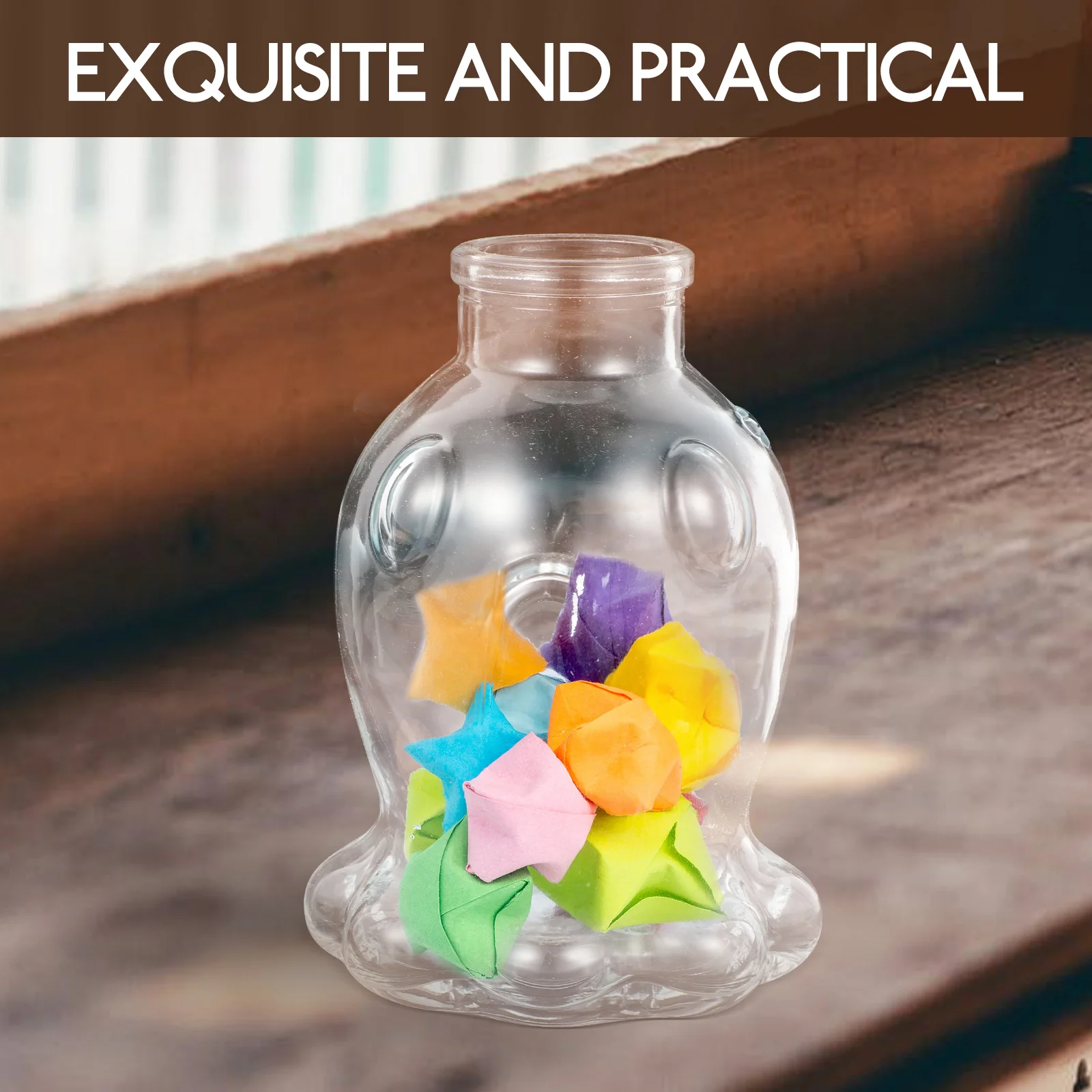 

4pcs Glow In The Dark Sand Art Bottles Clear Glass With Cork Diy Wishing Bottle For Perfume Storage Decorative Landscape