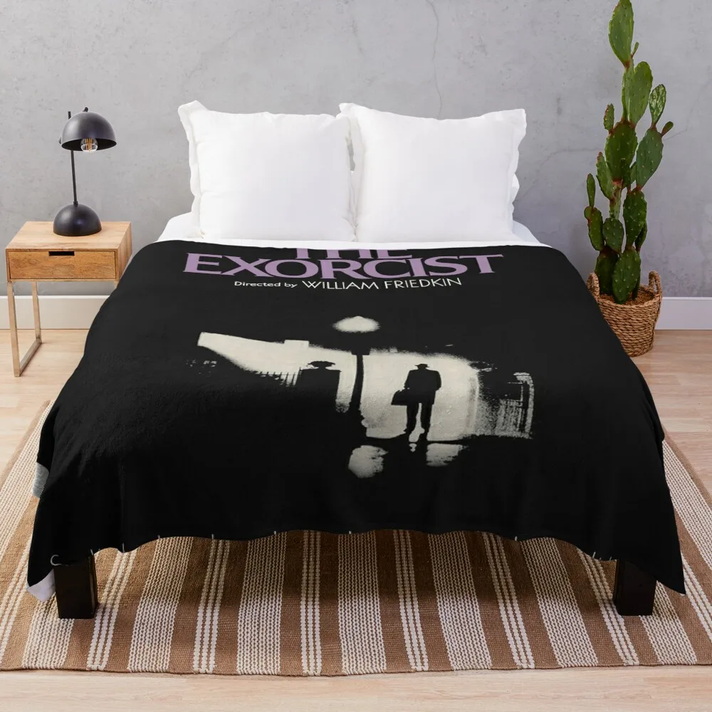 The Exorcist (1973) Throw Blanket Picnic for winter Blankets