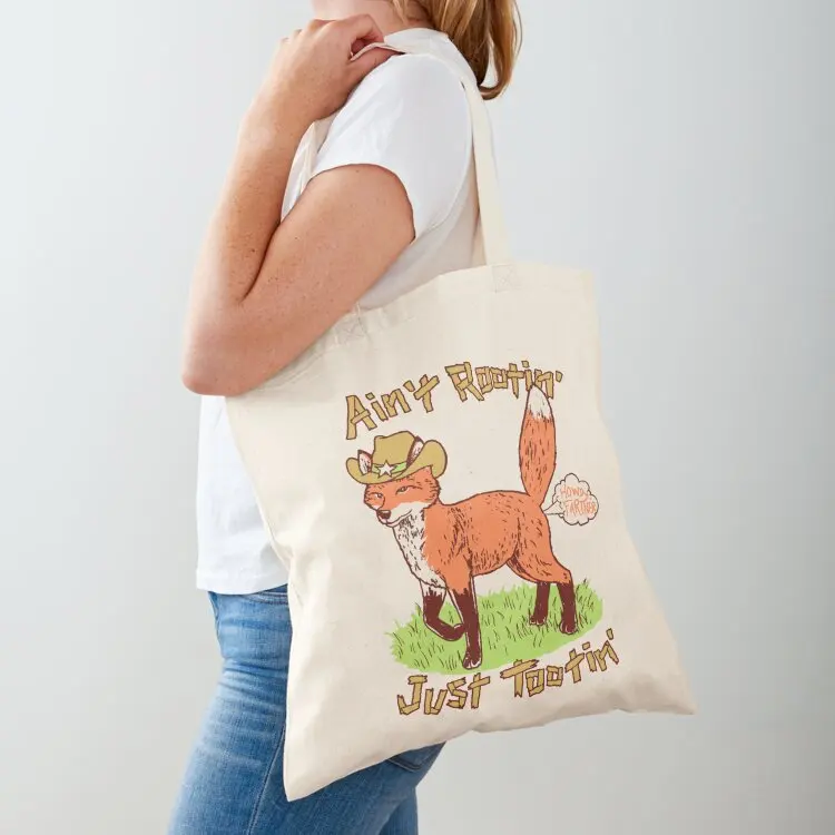 

Ain't Rootin' Just Tootin' Tote Bag Shopper handbag woman shopping bag shopper bag woman personalized tote