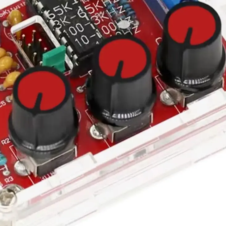 1Hz-1MHz XR2206 Function Signal Generator DIY Kit Sine Triangle Square Wave For Electronic Circuit Testing And Debugging