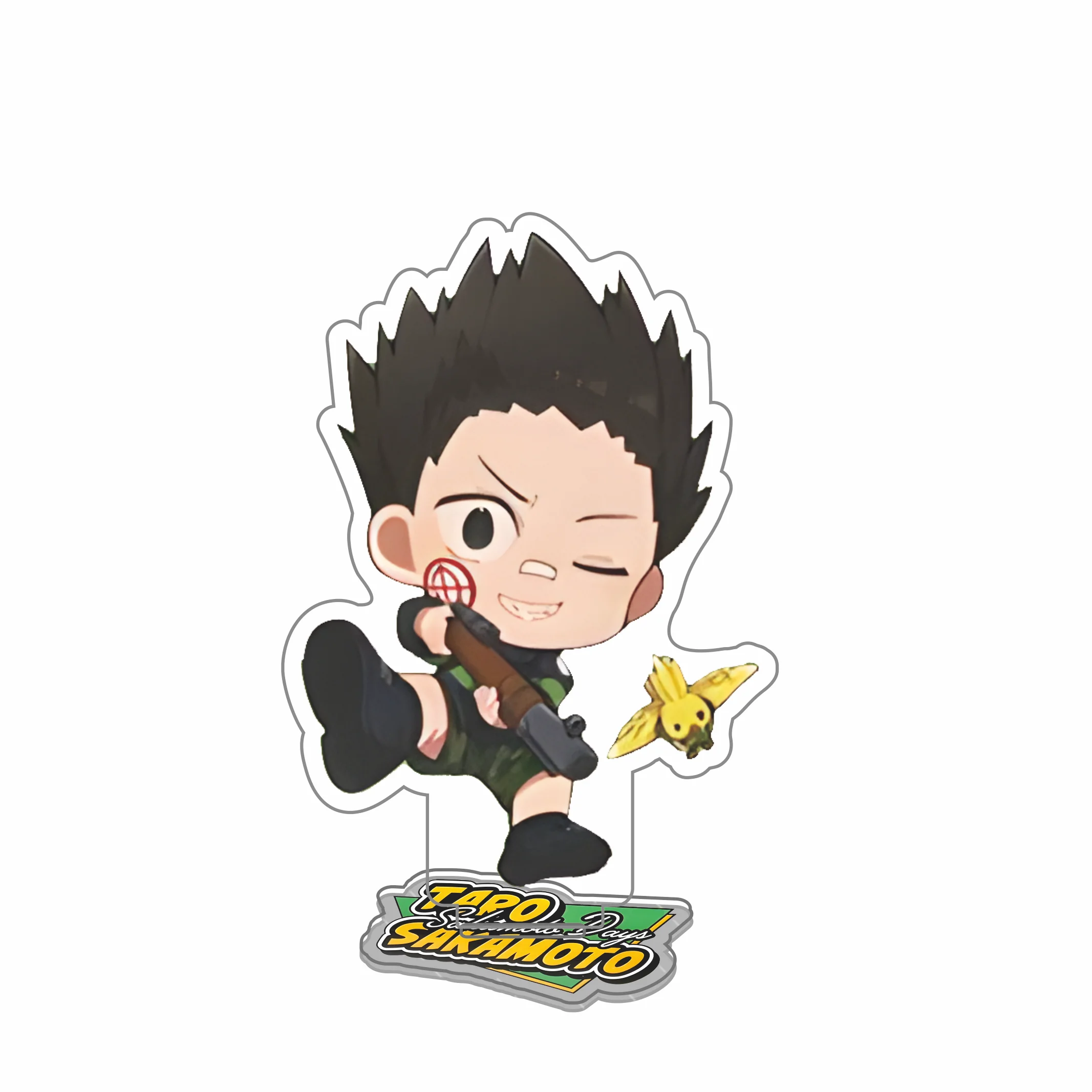 10 CM Sakamoto Days Acrylic Stand Shin Asakura Taro Sakamoto Anime Collection Accesorios Cute Room Decor Ornament Friend Gift