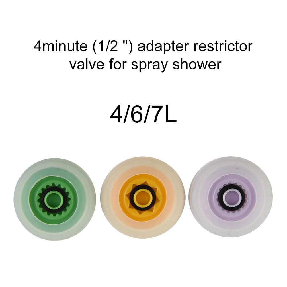 Household Products Water Saving Tablet Bathtubs Parts 7 L/min Hose Anti-clogging Limiter Sets Restrictor  Household