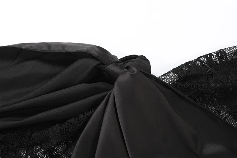 Feminino elegante rendas cetim retalhos ver através de renda bodycon maxi vestido de festa sexy ruched fora do ombro aniversário longo robe