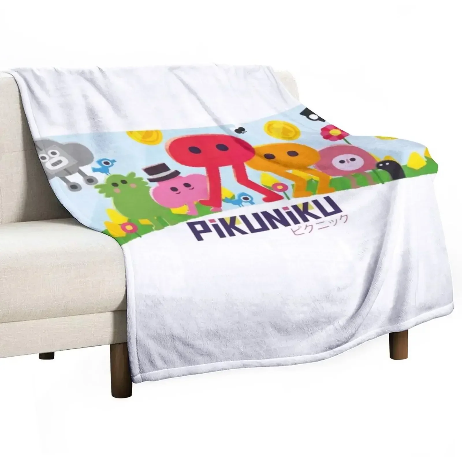 

Pikuniku Throw Blanket Thins Stuffeds Blankets