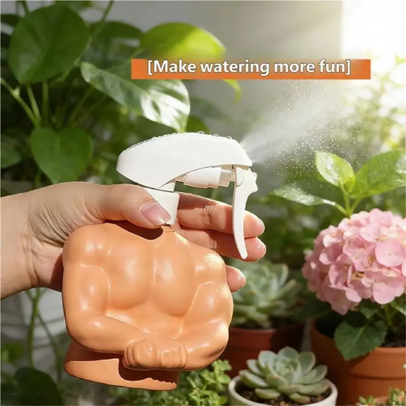 

Большая емкость лейка для растений Креативная лейка в форме бодибилдера Открытый Крытый садовый инструмент Y5GB