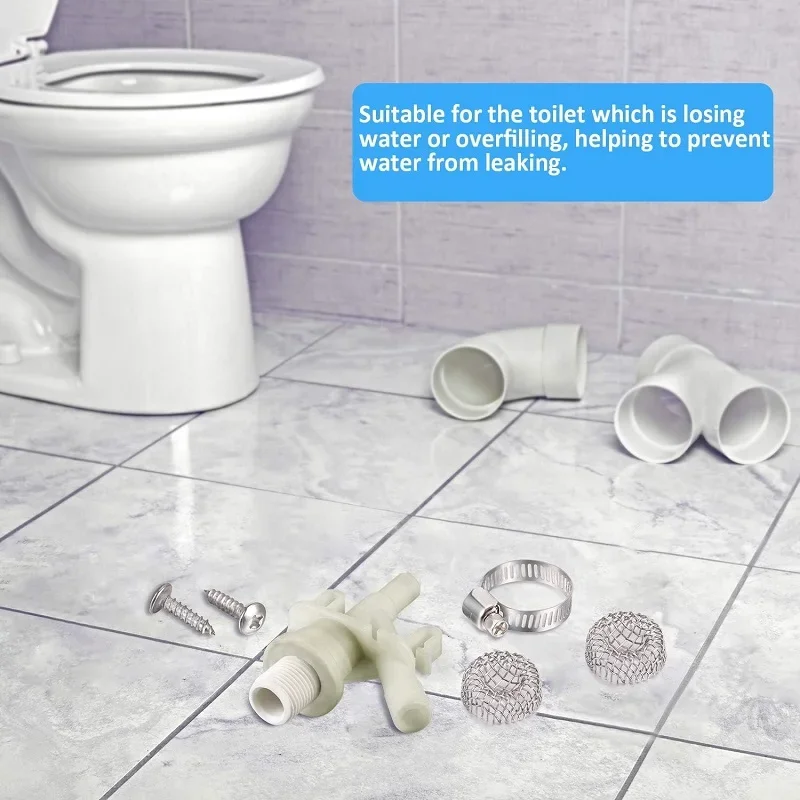 

Для Sealand Marine F300/F310 385311641 2 шт. пластиковый водяной клапан комплект прочный туалетный водяной клапан для Dometic 300 310 320 серии