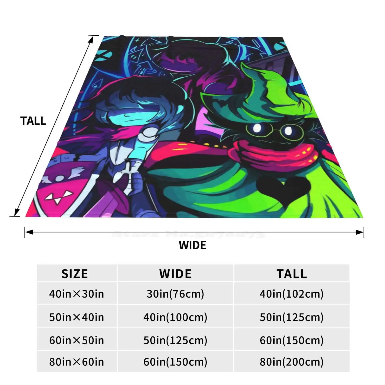 Deltarune - الأصدقاء رائجة البيع الطباعة عالية الجودة الدافئة الفانيلا بطانية Deltarune كريس سوزي رالسي توبي فوكس Undertale تيمي #4