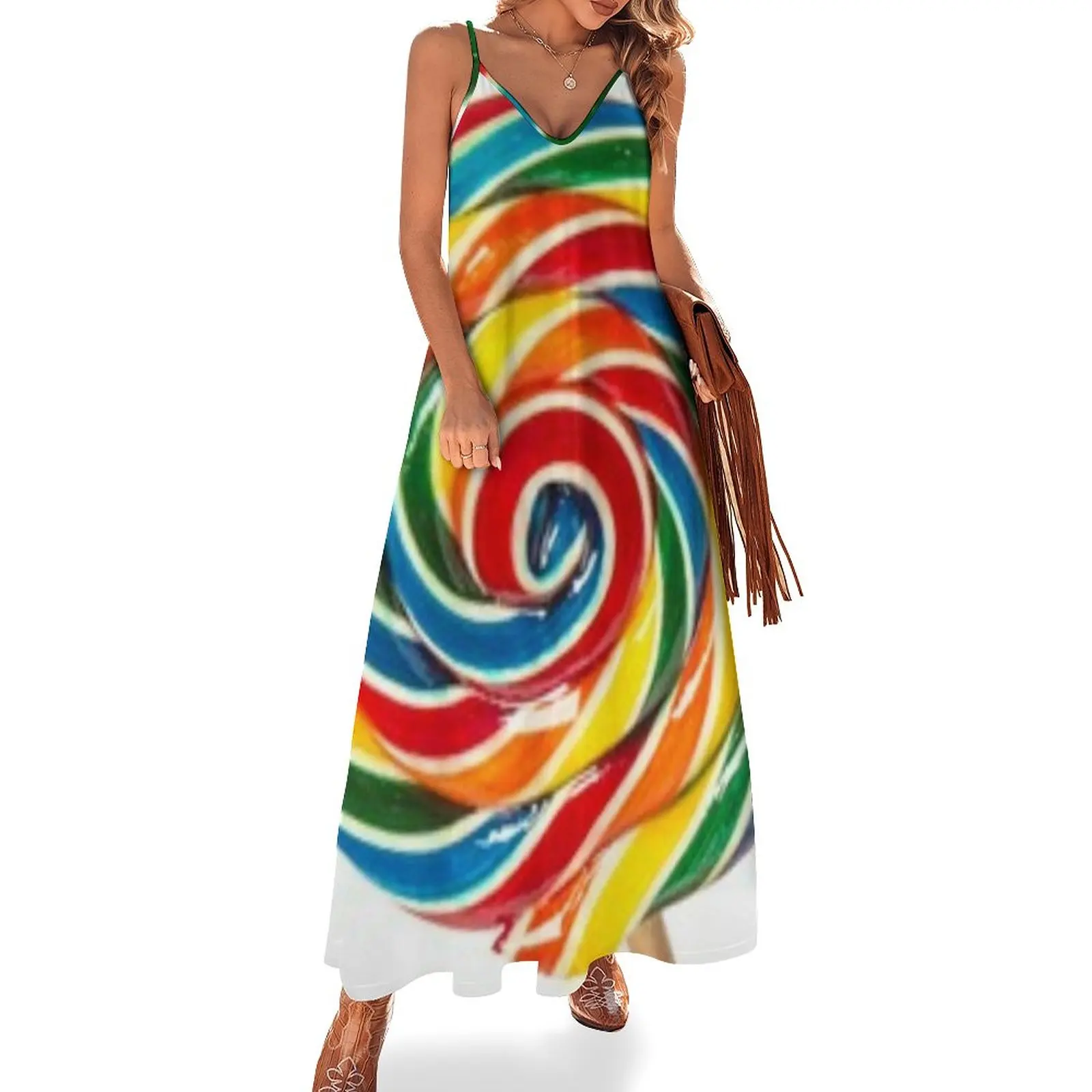 

Childhood Lollipop Sleeveless Dress summer dresses women 2023 evening dress woman prom dresses 2023