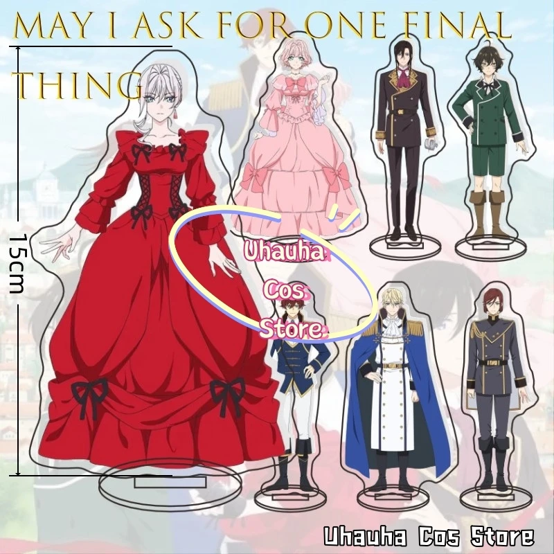 AMay I Ask for One Final Thing Figura de anime para dormitorio Estudio Estatua de personaje de mangá japonés coleccionable {Uhauha Cos}