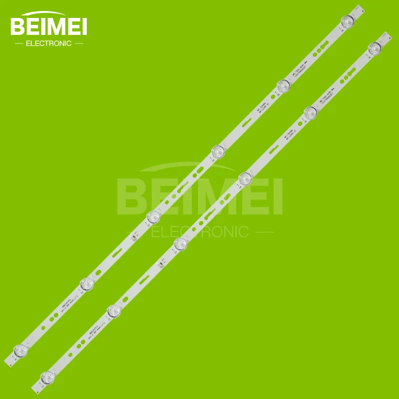 TV Backlight Strip MS-T320-3030-08A MC-32A06X MS-L2430 V2 TV LED Strip Lights Led Strip Led Bar for 32Inches Mingcai M32H 2PCS/S