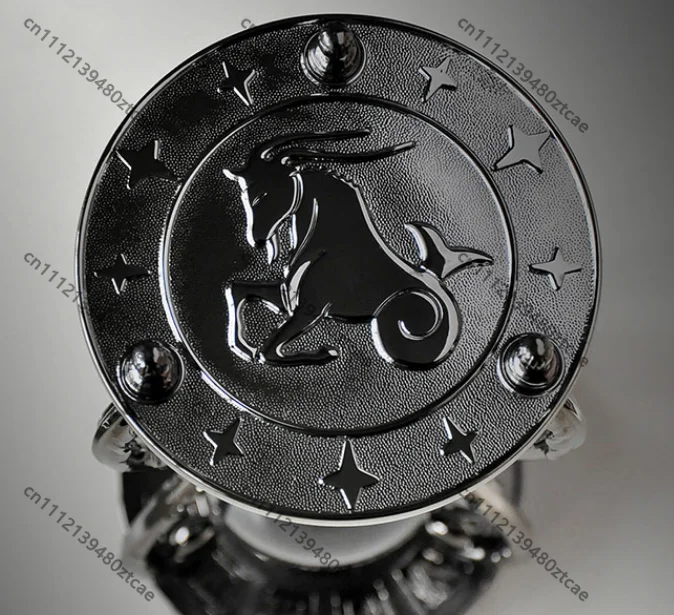Metal 12 Constellations 30 Minutes Hourglass Timer, Creative Metal Sand Clock LFB890, Art Home Decor Ornament, Best Gift
