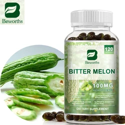 BEWORTHS Natural Organic Plant Insulin Bitter Melon Capsules for Blood Sugar Levels Health Metabolism and Digestive Health