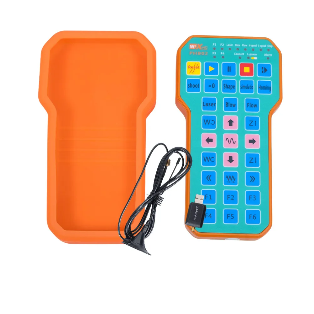 

Cutting Machine Use Wireless CNC Remote Control MPG Pendant PHB02 Programmable the Functions by the Buyer