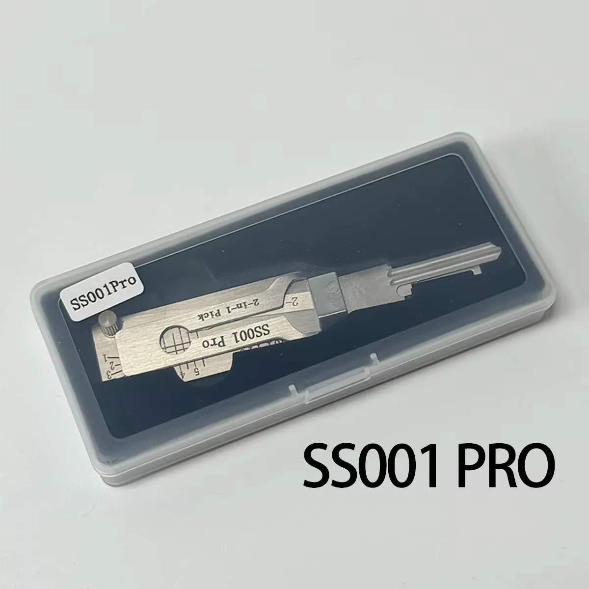 SS001 PRO Key Decoder 2 In 1 Precision Hook & Pick Set Lock Decoder O-ring Pickup Kit Maintenance Repair Hand Tools