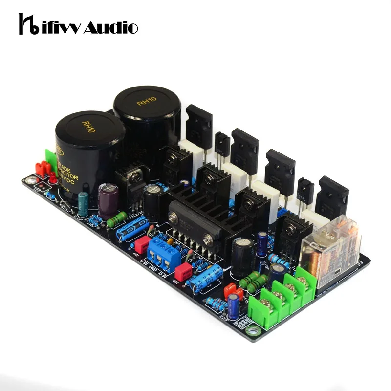 Hifi MOSFET المنزل مكبر صوت مجلس IRF240 + IRF9240 منفصلة FET مجال تأثير الترانزستور مكبرات الصوت وحدة 120 واط * 2 أمبير مجلس #1