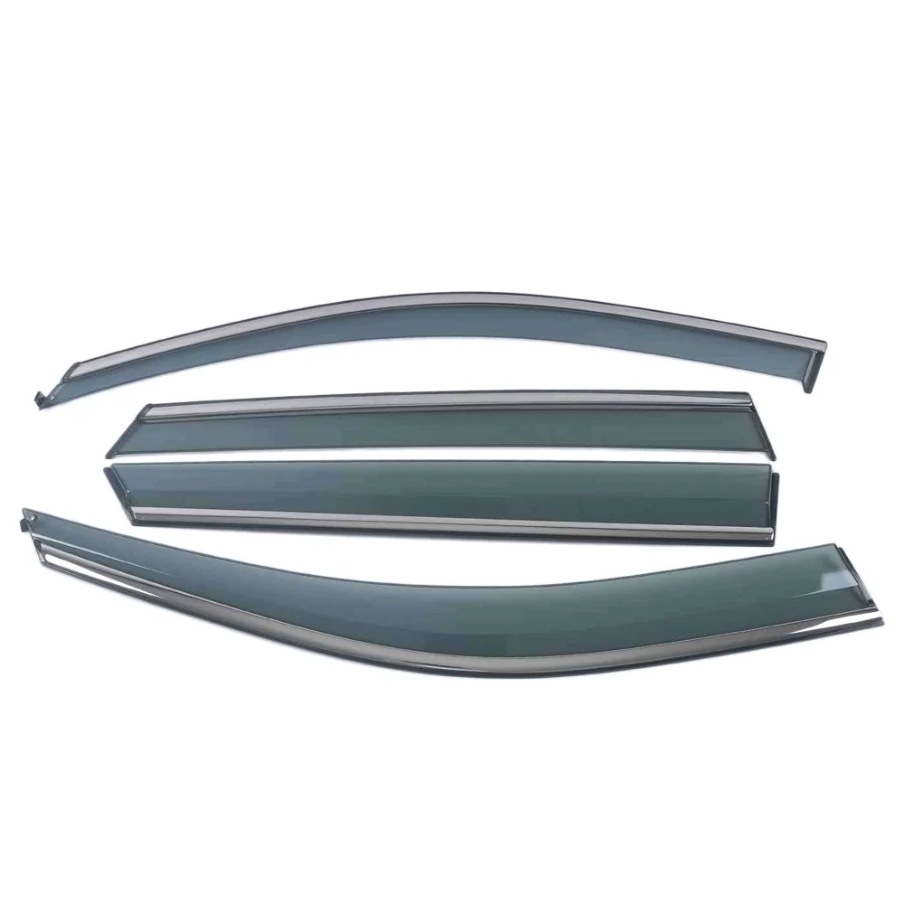 

For Land Rover Discovery 3 4 5 L319 L462 Sport L550 Car PC Window Sun Rain Shade Visors Shield Shelter Protector Trim Frame