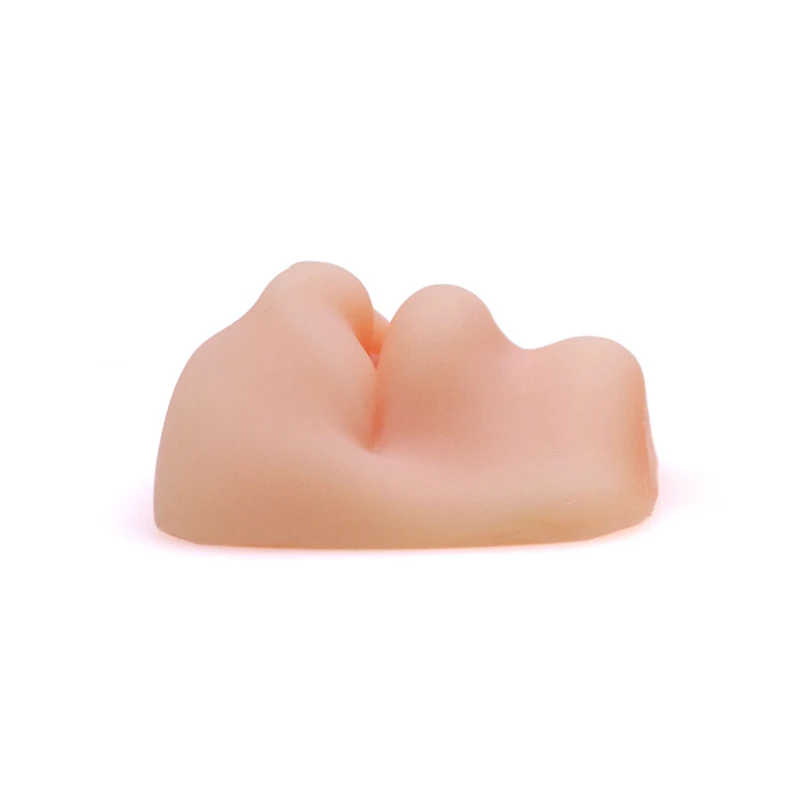 1 قطعة نموذج شفاه سيليكون سميكة محاكاة الجلد الممارسة الاصطناعية لأدوات الوشم التدريب ثقب ماكياج دائم