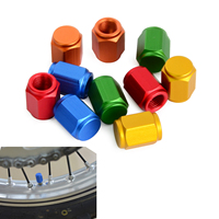 1Pair Tire Valve Stem Cap for KTM Honda Husqvarna Kawasaki Suauki Yamaha CRF XR FE TE KX KLX YZ YZF WR RMZ SX SXF XC EXC MX